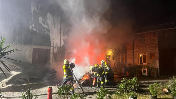 Feuer am Kollmitzberg
