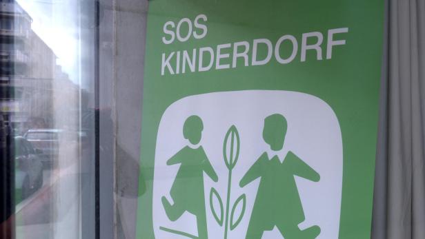 Das Logo von SOS-Kinderdorf.
