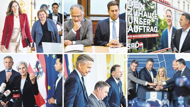 Dreierkoalition: Regierungsarbeit von Sozialhilfe neu bis Brenner-Basistunnel