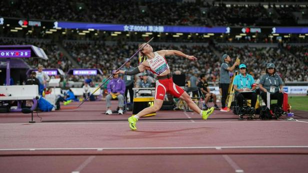 ++ HANDOUT ++ LEICHTATHLETIK WM IN TOKIO: SPEERWERF-FINALE/HUDSON