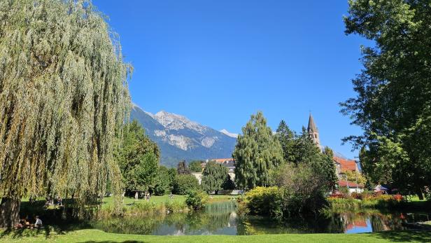 Spätherbst im Innsbrucker Rapoldipark