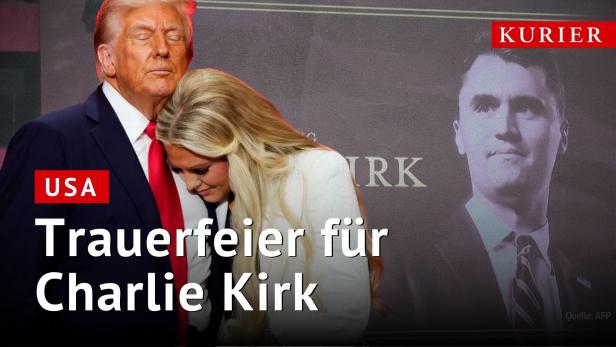 Trauerfeier für Charlie Kirk