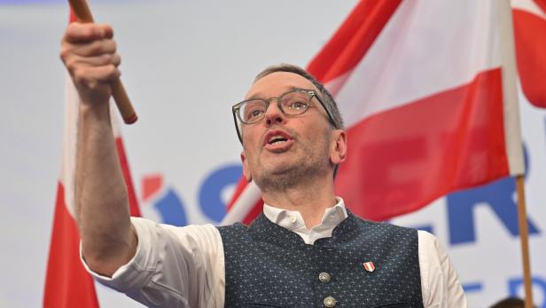 TAG DER ARBEIT: 1.-MAI-KUNDGEBUNG DER FPÖ / KICKL