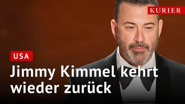 Jimmy Kimmel: Late-Night-Comeback am Dienstag
