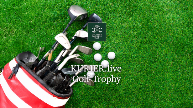 Golftasche auf Rasen: Einladung zur KURIER.live Golf Trophy