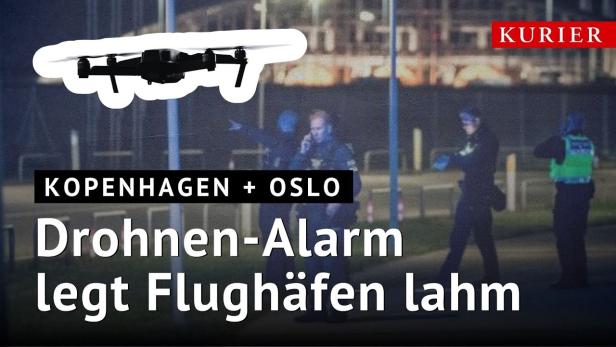 Drohnen-"Anschlag" auf Flughäfen Oslo und Kopenhagen