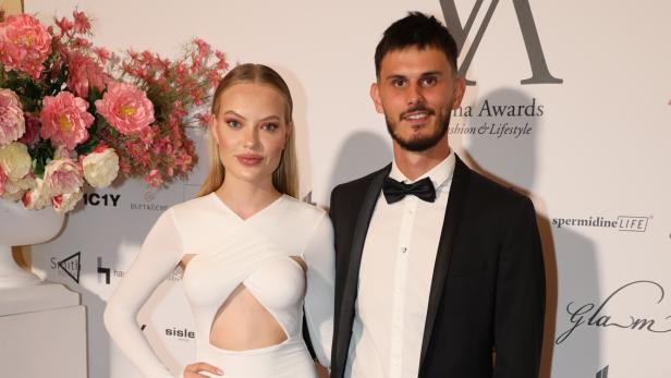 Cheyenne Ochsenknecht mit ihrem Ehemann Nino