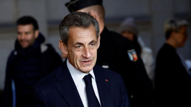 FILE PHOTO: Appeal trial of former French president Sarkozy on corruption charges at Paris court