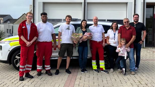 "Turbo-Hanna": Geburt im Rettungsauto im Burgenland