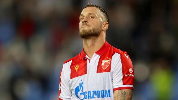 Marko Arnautovic traf für Roter Stern gegen Celtic