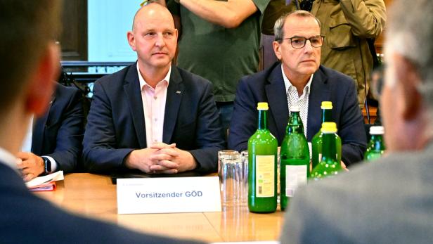 START DER BEAMTEN-GEHALTSVERHANDLUNGEN: QUINN/MEIDLINGER