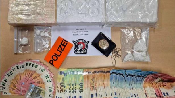 3 Kilo Kokain in Wohnung in Ottakring