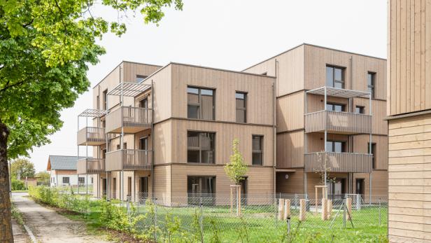 Ausgezeichnete Anlage des Preisträgers Wohnbau Obergrafendorf