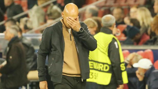 Enttäuscht: Salzburg-Coach Letsch