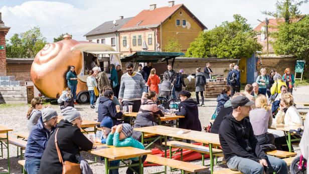 Am Zukunftshof Rothneusiedl findet das erste Schmecktakel in Kooperation mit Slow Food Wien statt. 