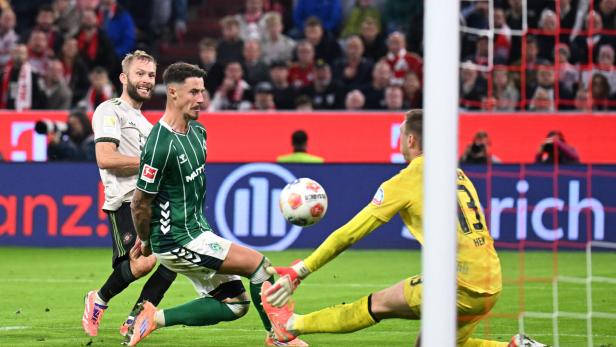 Laimer traf an Friedl vorbei zum 4:0