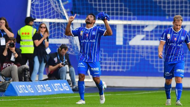 FUSSBALL: ADMIRAL BUNDESLIGA/ 8. RUNDE: FC BLAU WEIß LINZ - SCR ALTACH