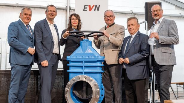 Eröffnung der neuen EVN Trinkwasserversorgungsleitung von Krems nach Zwettl 