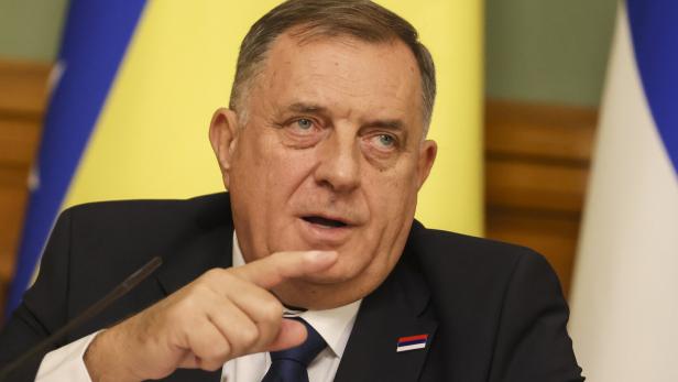 Abgesetzter Präsident der Republika Srpska, Milorad Dodik