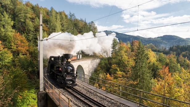 Erlebnis auf Schienen: Eine Fahrt mit der Mariazellerbahn.
