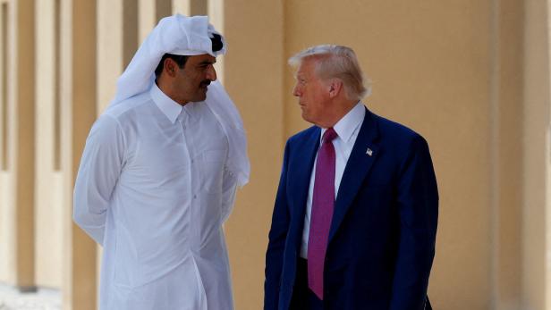 FILE PHOTO: U.S. President Trump visits Qatar
