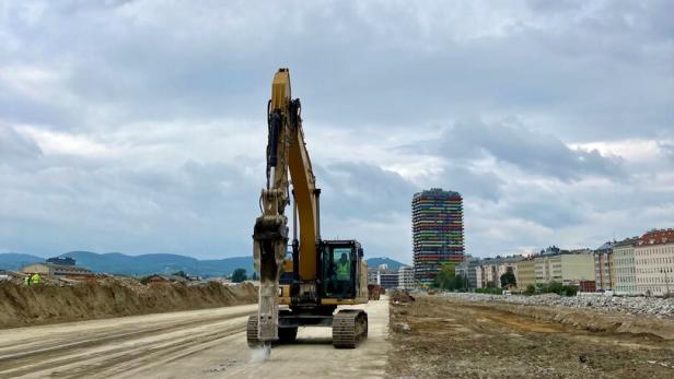 Baustelle Nordwestbahnhof