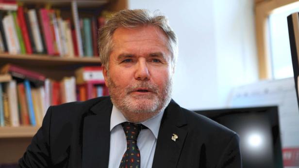 Erwin Rauscher, Rektor der Pädagogischen Hochschule NÖ