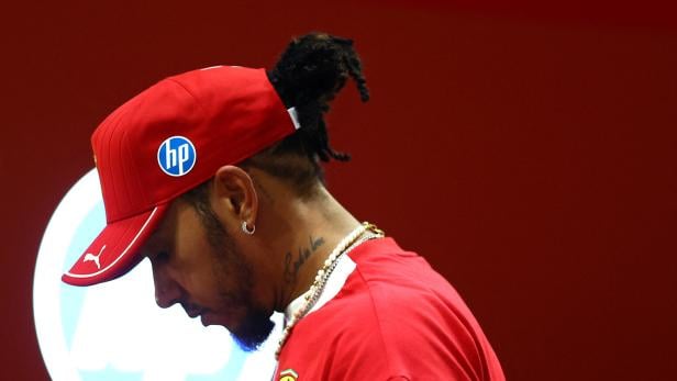 Lewis Hamilton in Singapur