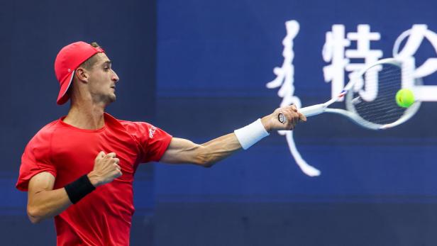 China Open tennis tournament in Beijing Musste in Schanghai aufgeben: Der Franzose Atmane