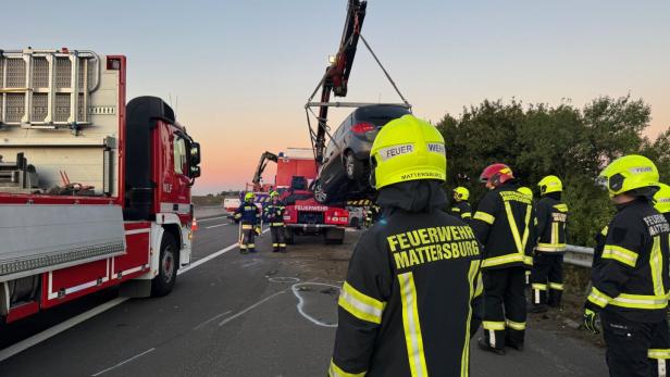 Unfall auf Burgenland Schnellstraße