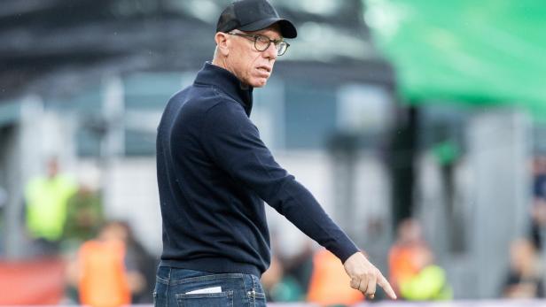 Rapid-Trainer Peter Stöger