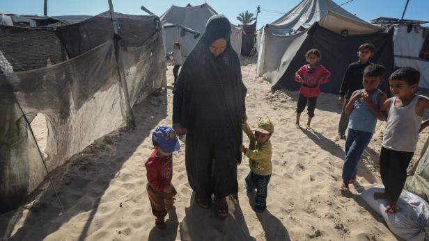 The Wider Image: The Gaza twins whose whole life has been war