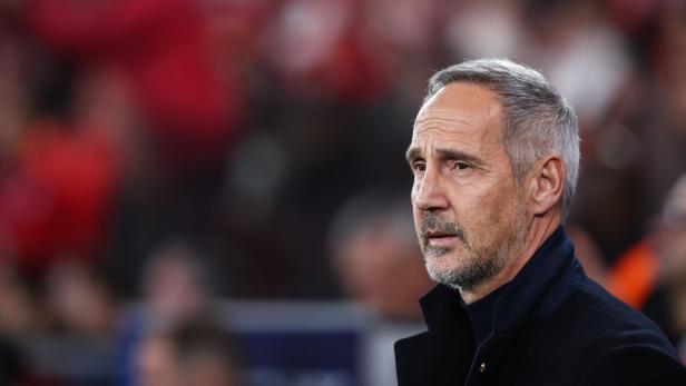 Adi Hütter bei Monaco.