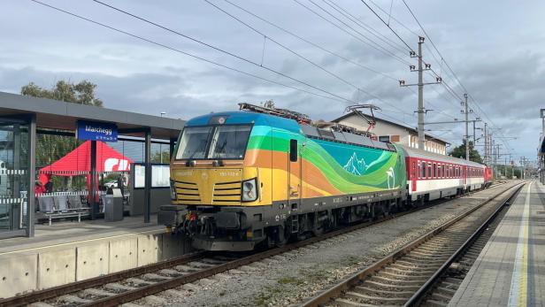 Die neuen elektrischen Zuggarnituren der ÖBB verkehren künftig zwischen Wien und Bratislava