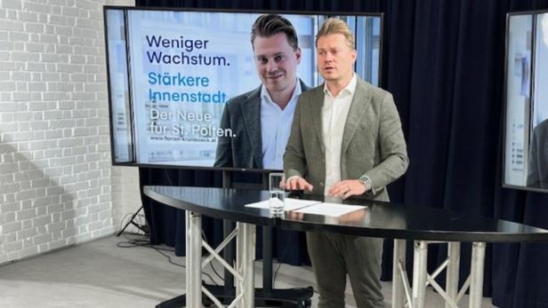 ÖVP-Spitzenkandidat Florian Krumböck