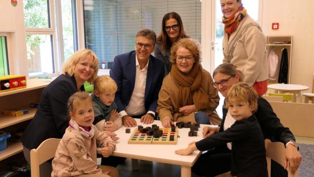 Eröffnung des Zubaus beim Kindergarten Sonnenblumenweg Bad Vöslau