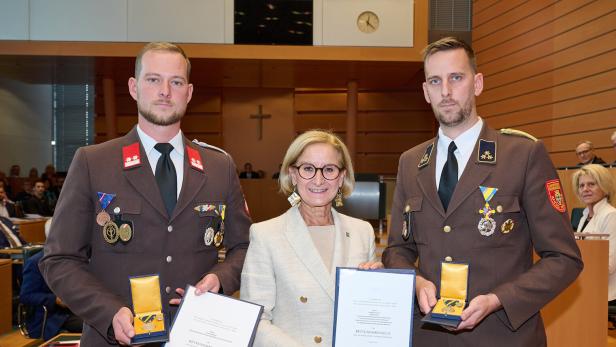 46-219264611 Florian (l.) und Jakob Bagl FF Rossatz