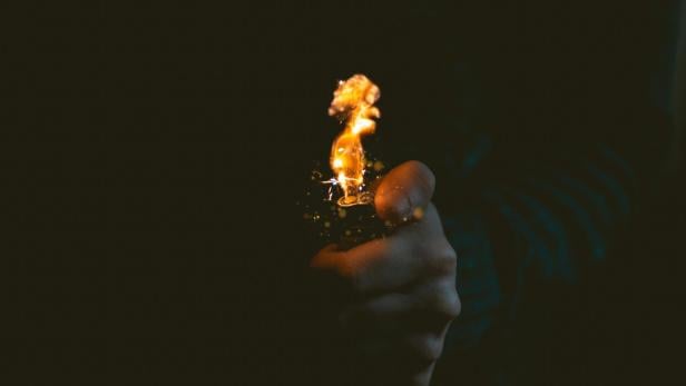 Ein Feuerzeug