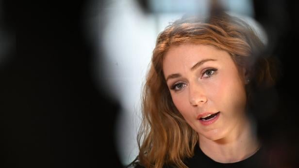 Mikaela Shiffrin beim Media Day von Atomic.