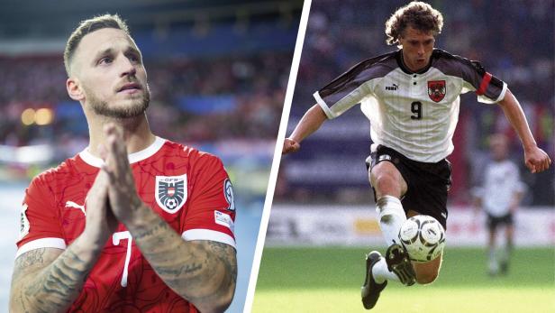 Marko Arnautovic und Toni Polster
