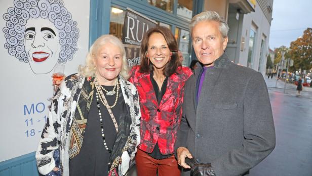 Marika Lichter, Vera Russwurm und Alfons Haider