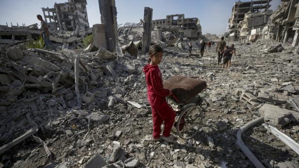 Zerstörtes Land: Die meisten Schulen in Gaza sind zerbombt.