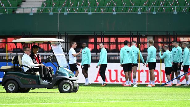 FUSSBALL: ABSCHLUSSTRAINING ÖFB-TEAM VOR SPIEL GEGEN SAN MARINO