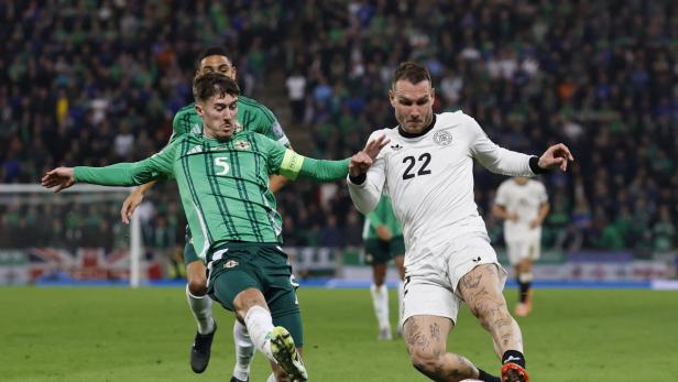 Deutschland tat sich in Belfast schwer