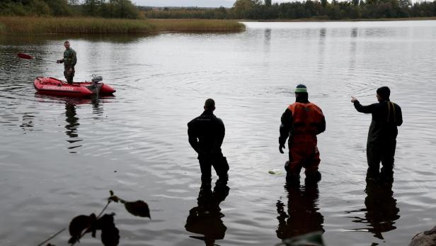 Auch auf dem Inselsee wurde Fabian gesucht, mittlerweile wurde er tot aufgefunden