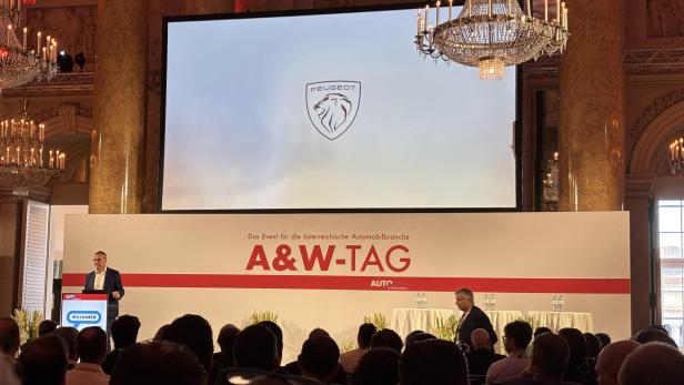 Alain Favey spricht am A&W-Tag in der Wiener Hofburg.