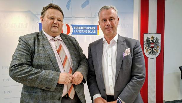 Norbert Hofer (FPÖ), Bernd Strobl (ÖVP)