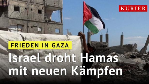 Israel droht Hamas mit Wiederaufnahme des Krieges