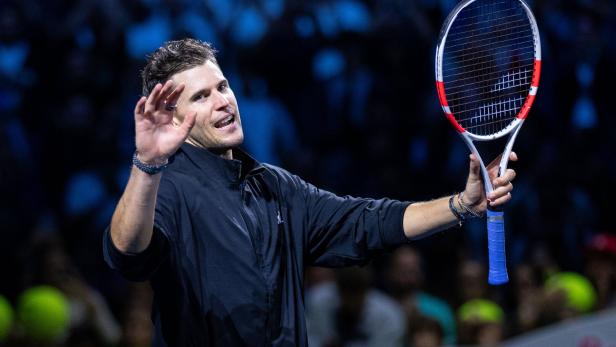 ATP-TURNIER: ERSTE BANK OPEN IN DER WIENER STADTHALLE: THIEM Dominic Thiem bei seinem letzten offiziellen Stadthallen-Match 2024