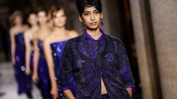 FILE PHOTO: Giorgio Armani presents its Spring/Summer 2026 collection at Milan Fashion Week FILE PHOTO: Giorgio Armani presents its Spring/Summer 2026 collection at Milan Fashion Week